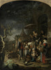 Der Scharlatan - Gerrit Dou — Ansicht des Kunstwerks