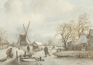 Gerrit Lamberts - Winterlandschap.webp
