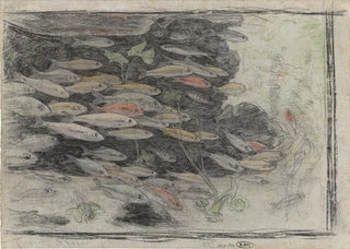 Gerrit Willem Dijsselhof - Aquarium met goudwinden.webp