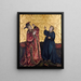 L'empereur Auguste und die Sibylle von Tibur - Gertrud Bock-Schnirlin — gerahmtes Bild an der Wand