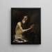 Heilige Einsiedlerin - Giacinto Brandi — gerahmtes Bild an der Wand