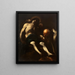 Joseph d'Arimathie - Giacinto Brandi — gerahmtes Bild an der Wand