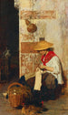 La Manche déchirée - Giacomo Favretto — Ansicht des Kunstwerks