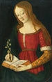 Eine junge Dame, die in einem Gesangbuch schreibt - Giacomo Pacchiarotto — Ansicht des Kunstwerks