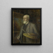 Johannes Gijsbert Vogel 1828–1915 Maler - Gijsbertus Derksen — gerahmtes Bild an der Wand