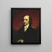 Albert Gallatin - Gilbert Stuart — gerahmtes Bild an der Wand