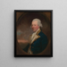 Kapitän John MacBride - Gilbert Stuart — gerahmtes Bild an der Wand