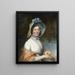 Henrietta Marchant Liston Mme Robert Liston - Gilbert Stuart — gerahmtes Bild an der Wand
