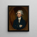 Luc Blanc - Gilbert Stuart — gerahmtes Bild an der Wand