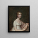 Mlle Anna Powell Mason Mme Patrick Grant - Gilbert Stuart — gerahmtes Bild an der Wand