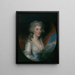 Mme Joseph Anthony Jr. Henrietta Hillegas - Gilbert Stuart — gerahmtes Bild an der Wand