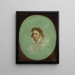 Portrait des Künstlers - Gilbert Stuart — gerahmtes Bild an der Wand