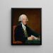 Portrait des hochverehrten William Brownlow - Gilbert Stuart — gerahmtes Bild an der Wand
