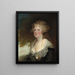 Sarah Shippen Lea Mme Thomas Lea - Gilbert Stuart — gerahmtes Bild an der Wand