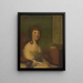 Théodosia Burr Alston - Gilbert Stuart — gerahmtes Bild an der Wand