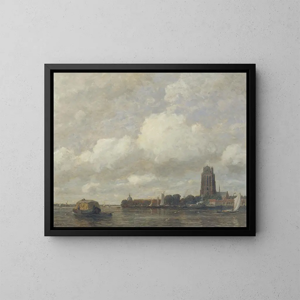 Dordrecht - Gilbert von Canal — gerahmtes Bild an der Wand