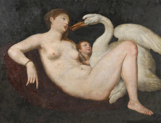 Gillis Coignet - Leda and the swan.webp