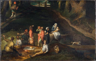 Gillis Mostaert - Landscape with the Holy Family.webp
