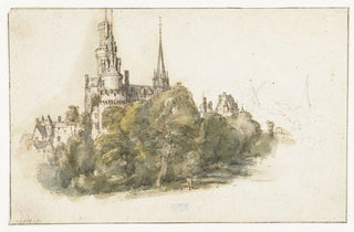 Gillis Neyts - Gezicht op het Chteau dAntonius te Antoine.webp