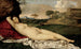 Venus endormie - Giorgione — Ansicht des Kunstwerks