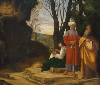 Drei Philosophen - Giorgione — Ansicht des Kunstwerks