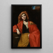 Sainte Barbe - Giovan Francesco de Rosa — gerahmtes Bild an der Wand