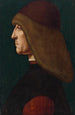 Portrait eines Edelmanns - Giovanni Ambrogio de Predis — Ansicht des Kunstwerks