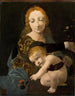 Die Jungfrau mit Kind Die Madonna an der Rose - Giovanni Antonio Boltraffio — Ansicht des Kunstwerks