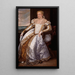Portrait einer Dame - Giovanni Antonio Fasolo — gerahmtes Bild an der Wand