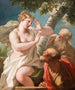 Suzanne und die alten Männer - Giovanni Antonio Pellegrini — Ansicht des Kunstwerks