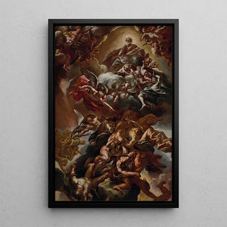 Giovanni Battista Beinaschi - The Fall of the Rebel Angels.webp