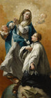 Die Jungfrau in Herrlichkeit mit Saint Louis de Gonzague - Giovanni Battista Canal — Ansicht des Kunstwerks