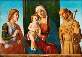 Giovanni Battista Cima da Conegliano - Madonna and Child between Two Saints.webp