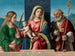 Jungfrau mit Kind mit den Heiligen Katharina und Nikolaus - Giovanni Battista Cima da Conegliano — Ansicht des Kunstwerks