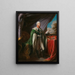 Portrait des Fürsten Sergei Fjodorowitsch Galitzin - Giovanni Battista Damon Ortolani — gerahmtes Bild an der Wand