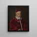 Pape Clément X 1590-1676 - Giovanni Battista Gaulli — gerahmtes Bild an der Wand
