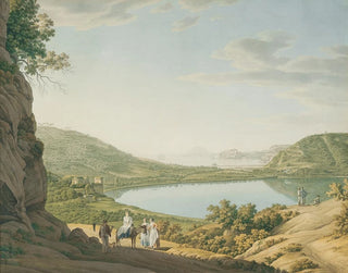 Lac d'Averne - Giovanni Battista Lusieri — Ansicht des Kunstwerks