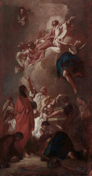 Giovanni Battista Piazzetta - Sketch for The Assumption of the Virgin for St James Zbraslav near Prague.webp