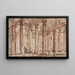 Der Portikus des Pantheon - Giovanni Battista Piranesi — gerahmtes Bild an der Wand