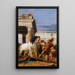 Alexandre und Bukephalos - Giovanni Battista Tiepolo — gerahmtes Bild an der Wand