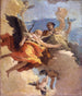 Allegorie der Tugend und des Adels - Giovanni Battista Tiepolo — Ansicht des Kunstwerks