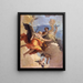 Allegorie der Tugend und des Adels - Giovanni Battista Tiepolo — gerahmtes Bild an der Wand