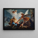 Flucht nach Ägypten - Giovanni Battista Tiepolo — gerahmtes Bild an der Wand
