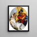 Szene der alten Geschichte - Giovanni Battista Tiepolo — gerahmtes Bild an der Wand