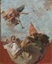 Skizze für eine Deckenmalerei - Giovanni Battista Tiepolo — Ansicht des Kunstwerks