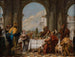 Der Bankett der Kleopatra - Giovanni Battista Tiepolo — Ansicht des Kunstwerks
