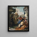 Die Tod Hyazinths - Giovanni Battista Tiepolo — gerahmtes Bild an der Wand