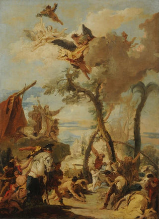 Giovanni Battista Tiepolo - The Hebrews collecting manna in the desert.webp