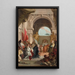 L'Investiture de l'évêque Harold en tant que duc de Franconie - Giovanni Battista Tiepolo — gerahmtes Bild an der Wand