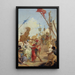 La Rencontre d'Antoine et Cléopâtre - Giovanni Battista Tiepolo — gerahmtes Bild an der Wand
